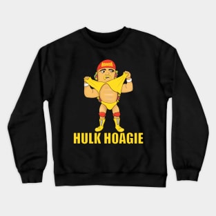 Hulk Hoagie Sandwich Wrestler Vintage Crewneck Sweatshirt